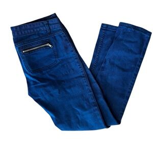 Kill City blue denim junkie vintage Y2K zipper pockets jeans-32
